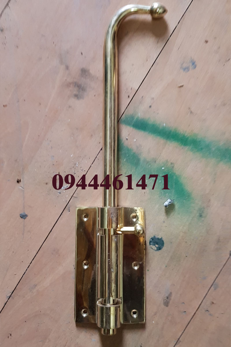 Chốt đồng cổng gỗ